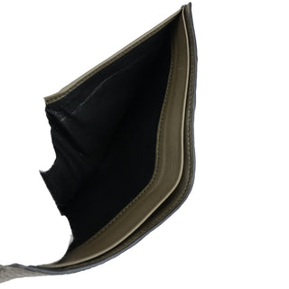 Bottega Veneta Compact Bifold Wallet Embossing Leather