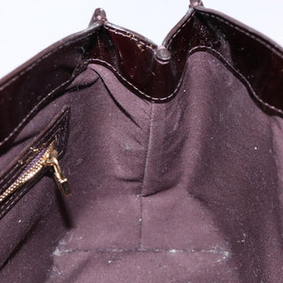 Louis Vuitton Wilshire Handbag Monogram Vernis