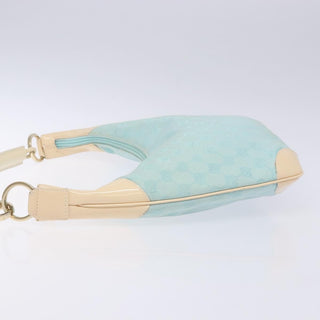 Gucci Vintage Zip Hobo GG Canvas and Patent