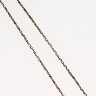 Christian Dior D logo Pendant Necklace Metal