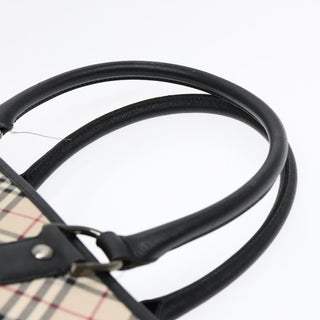 Burberry Nova Check Tote canvas check pattern