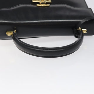 Gucci Vintage Lady Lock Top Handle Bag Leather