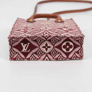 Louis Vuitton Petit Sac Plat Bag Limited Edition Since 1854 Monogram Jacquard