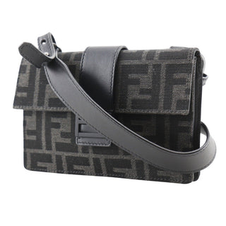 Fendi Baguette Convertible Belt Bag Zucca canvas