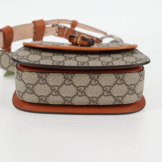 Gucci Bamboo 1947 Belt Bag GG Coated Canvas