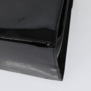 Salvatore Ferragamo Gancini Convertible Top Handle Bag Patent Leather