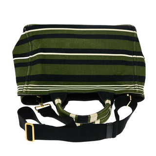 Prada Canapa Righe Canvas