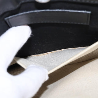 Balenciaga Navy Pochette Canvas and Leather