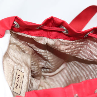 Prada Double Front Pocket Backpack Tessuto