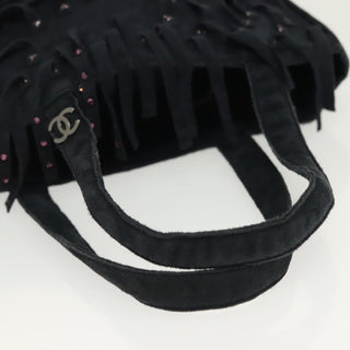 Chanel Vintage Fringe Tote Suede