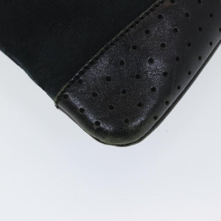 Gucci Zip Messenger Bag GG Canvas with Perforated Leather