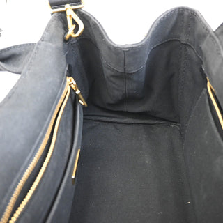 Prada Canapa Convertible Tote Canvas