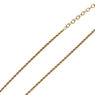 Christian Dior CD Pendant Necklace Gold-plated