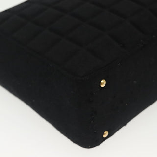 Chanel Chocolate Bar Shoulder Bag Cotton