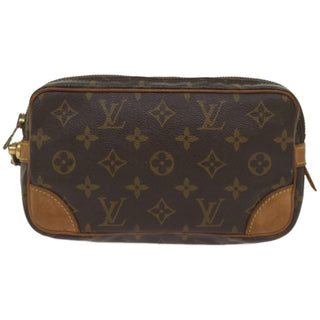 Louis Vuitton Marly Dragonne Clutch Monogram Canvas