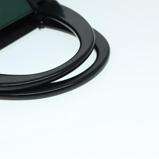 Prada Grommet Lock Flap Chain Shoulder Bag Leather