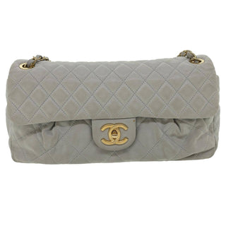 Chanel Coco Pleats Flap Bag Quilted Calfskin