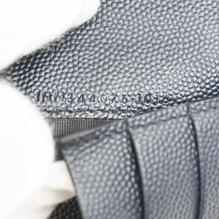 Saint Laurent Classic Zip Around Organizer Wallet Leather