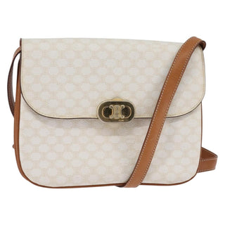 Celine Macadam Shoulder Bag PVC Leather