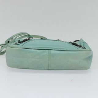 Balenciaga Hip Classic Studs Crossbody Bag Leather