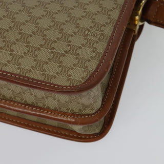 Celine Macadam Shoulder Bag PVC Leather