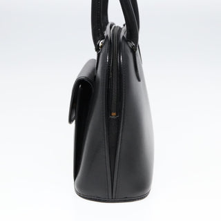 Celine Circle Logo Handbag Leather