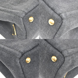 Prada Canapa Tote Denim
