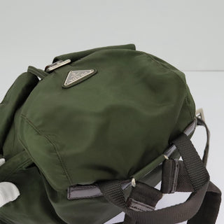 Prada Double Front Pocket Backpack Tessuto