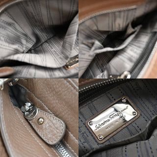 Salvatore Ferragamo Sofia Satchel Leather