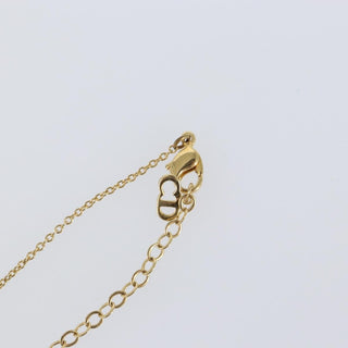 Christian Dior CD Heart Necklace Metal