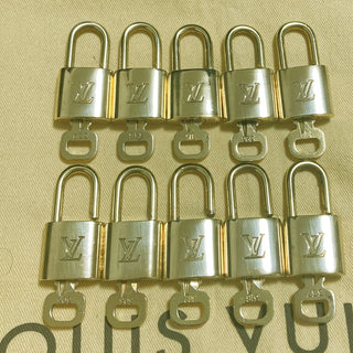 Louis Vuitton Cadenas Bag Charm Gold-plated