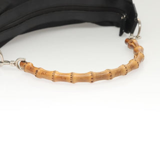 Gucci Vintage Bamboo Handle Bag Nylon