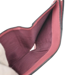 Christian Dior Saddle Trifold Flap Wallet Leather