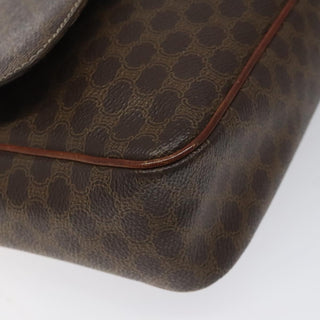 Celine Vintage Macadam Shoulder Bag Canvas
