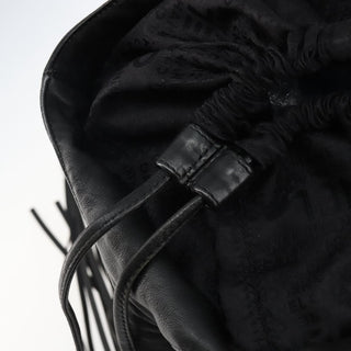 Chanel Square Stitch Tassel Hobo Quilted Leather