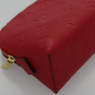 Louis Vuitton Cosmetic Pouch Monogram Empreinte Leather