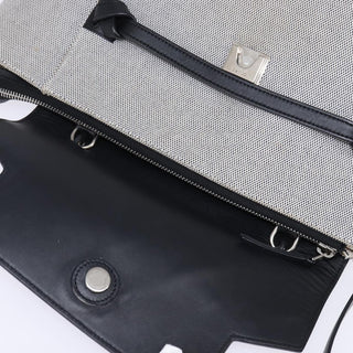 Celine Belt Bag Canvas and Leather