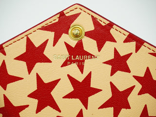 Saint Laurent Star wallet on chain Leather