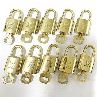 Louis Vuitton Cadenas Bag Charm Gold-plated