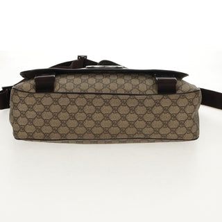 Gucci Interlocking G Messenger Bag GG Coated Canvas