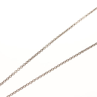 Tiffany & Co. Elsa Peretti Open Heart Pendant Necklace Sterling Silver