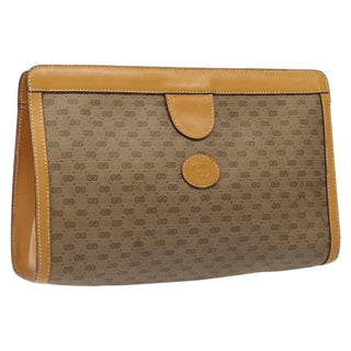 Gucci Micro GG canvas clutch bag Canvas