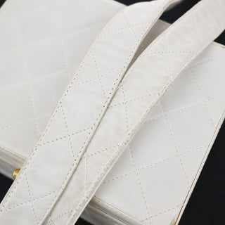 Chanel CC Logo Chain Handbag Canvas and Leather