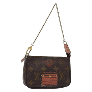 Louis Vuitton Pochette Accessoires Limited Edition Monogram Trunk