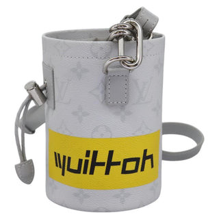 Louis Vuitton Chalk Nano Bag Limited Edition Logo Story Monogram Canvas