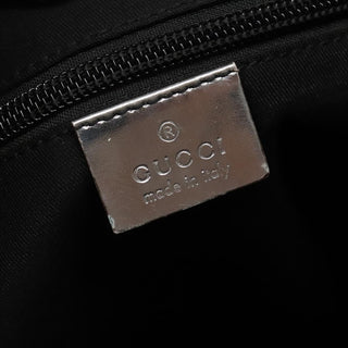 Gucci Zip Messenger Bag GG Canvas with Perforated Leather
