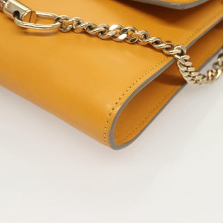 Chloe Faye Clutch Leather and Suede