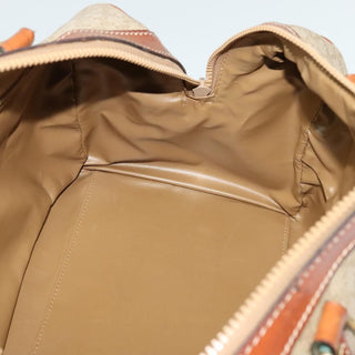 Celine Vintage Duffle Bag Macadam Coated Canvas