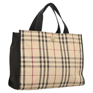 Burberry Nova Check Tote canvas check pattern