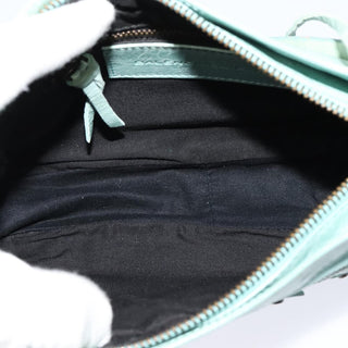 Balenciaga Hip Classic Studs Crossbody Bag Leather